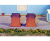 Rix Products 602 Ingot Molds W/Stools -- Pkg(2) Scenery Details