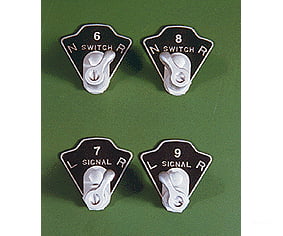 Rix Products 61 Ctc Knob Set -- Kit Pkg(2) Track Accessories