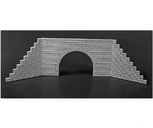 Rix Products 651 Culvert -- Small Cut Stone With Wings Scenery Details