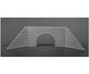 Rix Products 652 Culvert -- Large Cut Stone With Wings Scenery Details