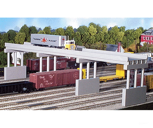 Rix Products 163 Modern Highway Overpass With 4 Piers -- Deck Scale Length: 150 45.7M Tunnels &