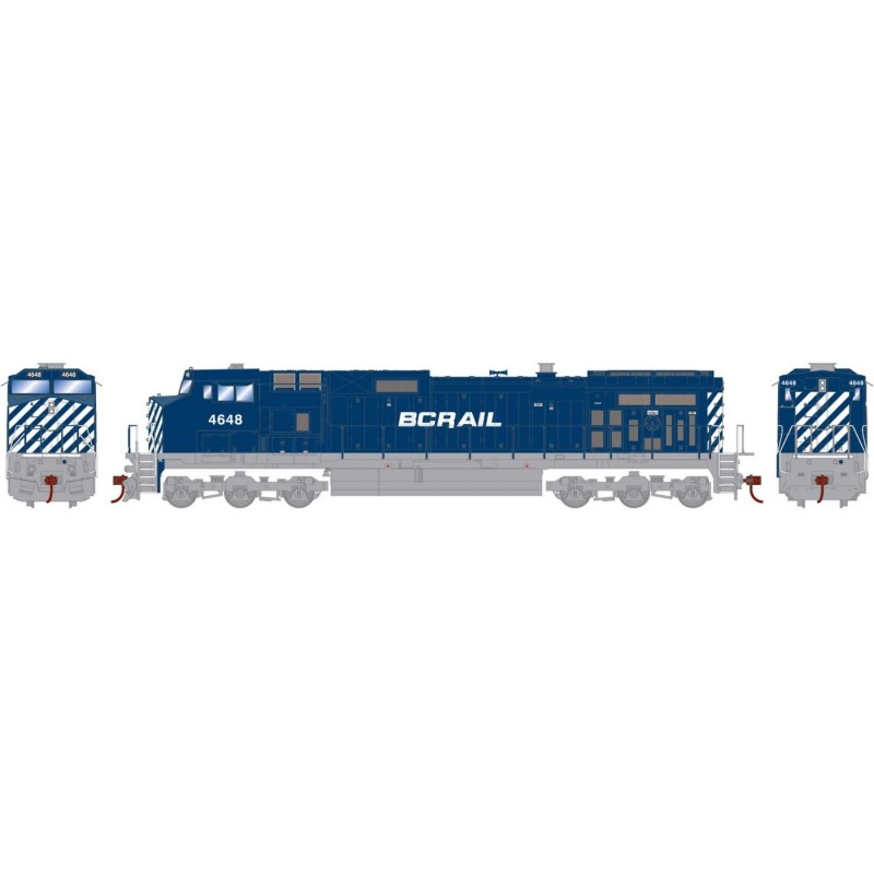 Roundhouse RND3207 HO Dash 9-44CW BCOL #4648 Analog DC