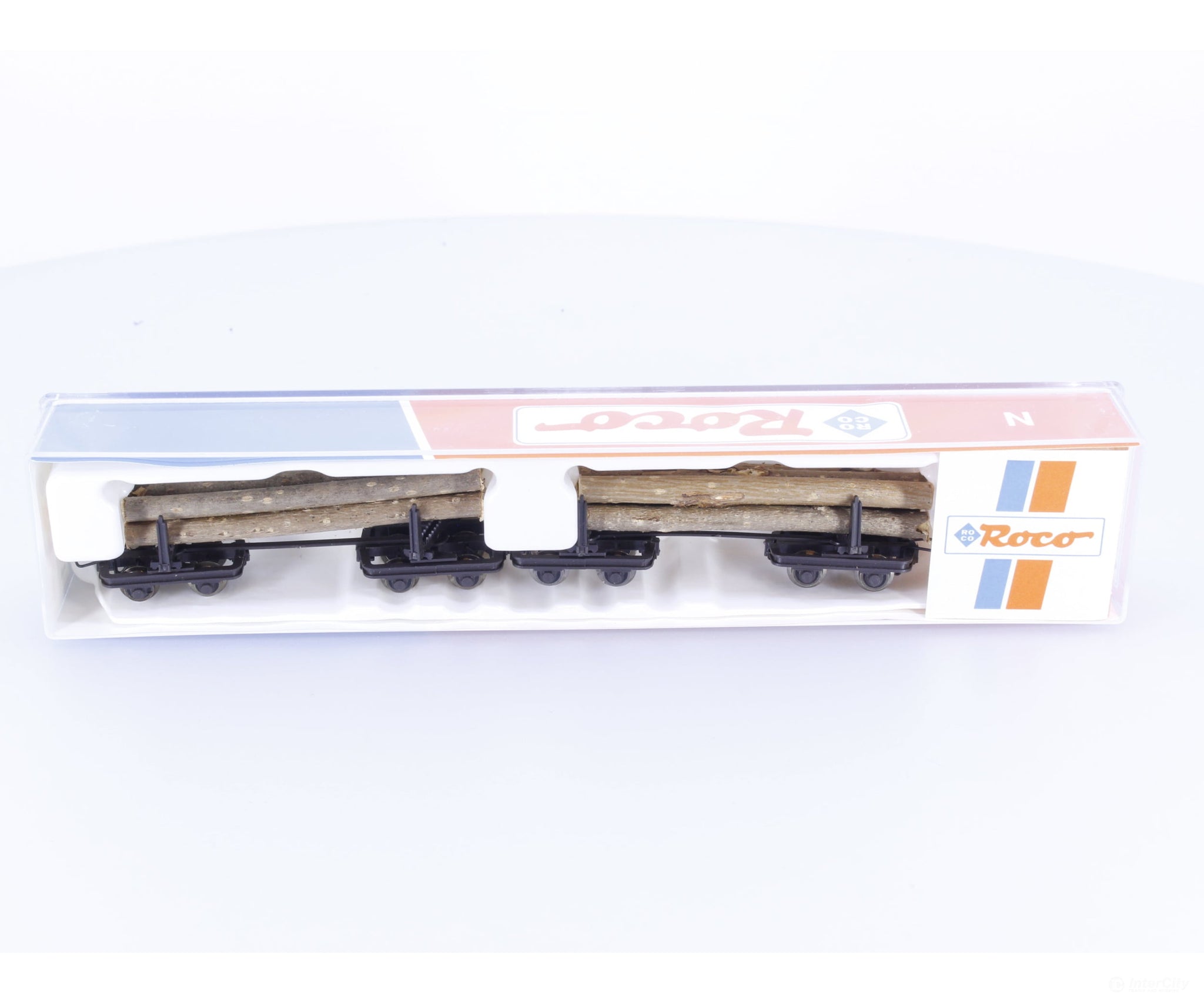Roco 34511 N 2x Skeleton Log Cars - Freight Cars