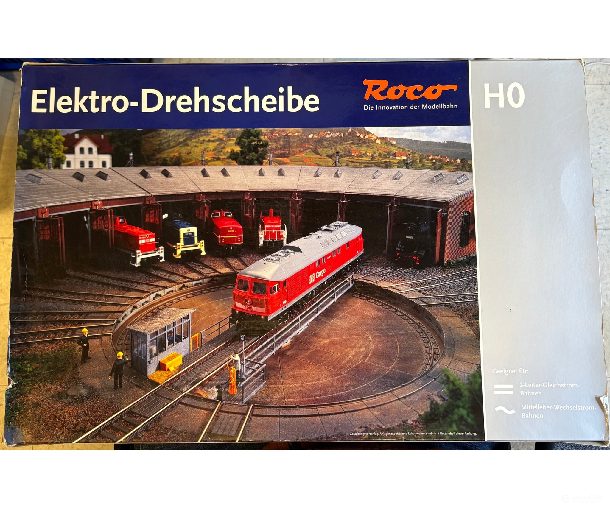 Roco 42615 HO Remote Turntable DC/AC Track & Turnouts