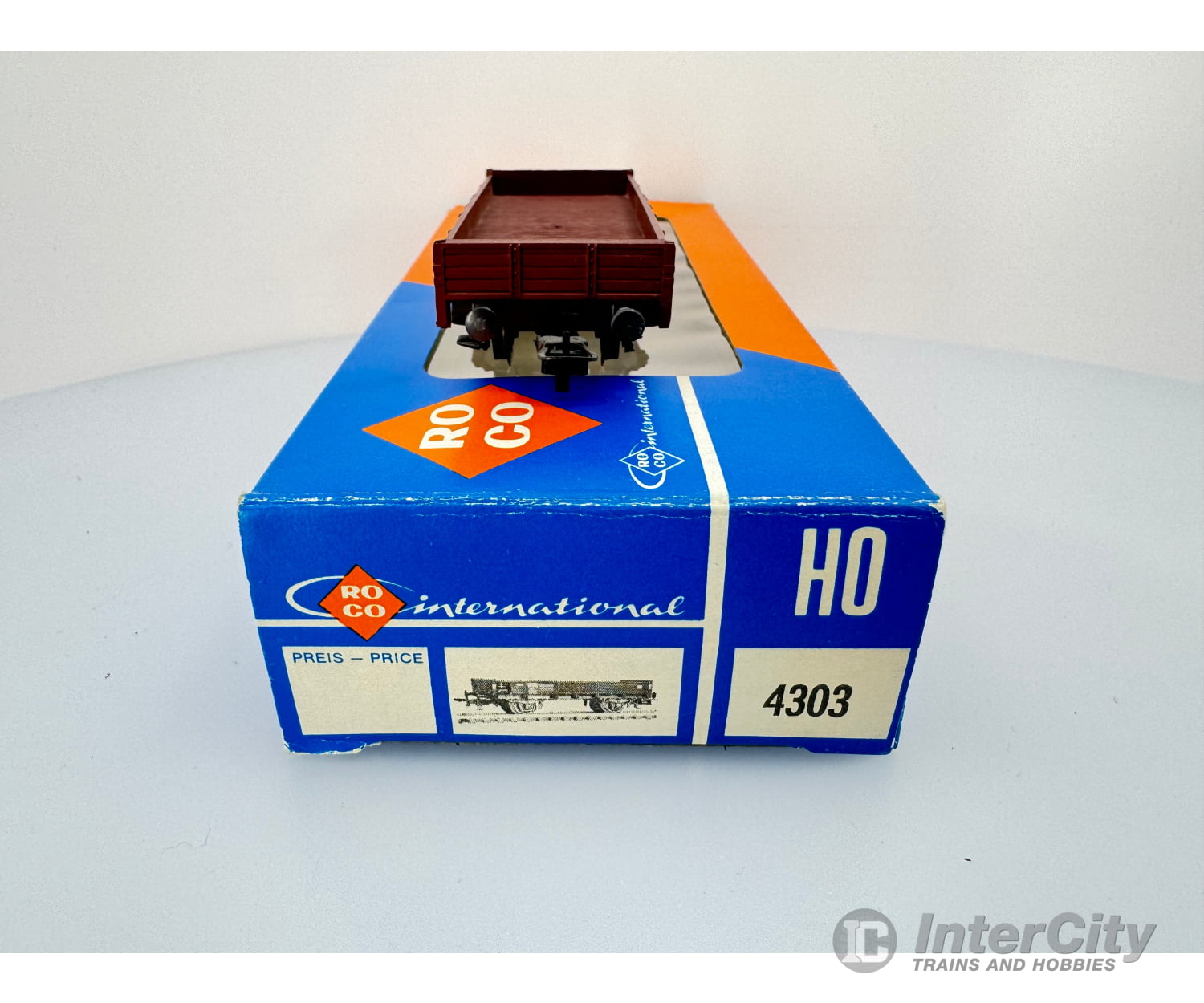 Roco 4303 Ho Db Freight Flat Car European Cars