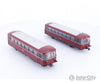 Roco 43045 HO DB Class VT98 and Trailer Rail Car w/Factory Lighting 798631-8 Analog DC European Locomotives