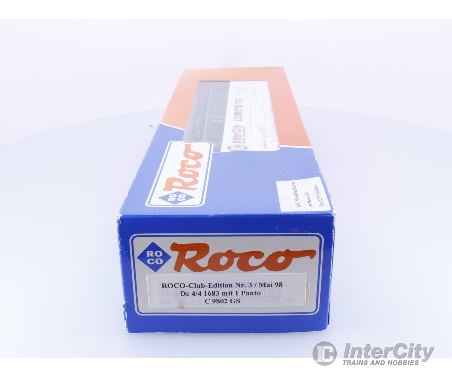 Roco 43630 HO SBB-CFF-FFS De 4/4 Gepacktriebwagen Roco Club Edition Nr. 3 1683 DCC European Locomotives