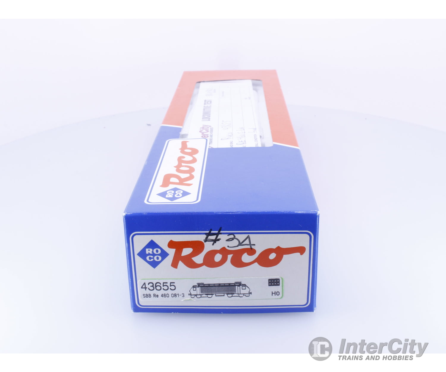 Roco 43655 HO SBB-CFF-FFS RE 460 E-Lok #1 081-3 DCC European Locomotives