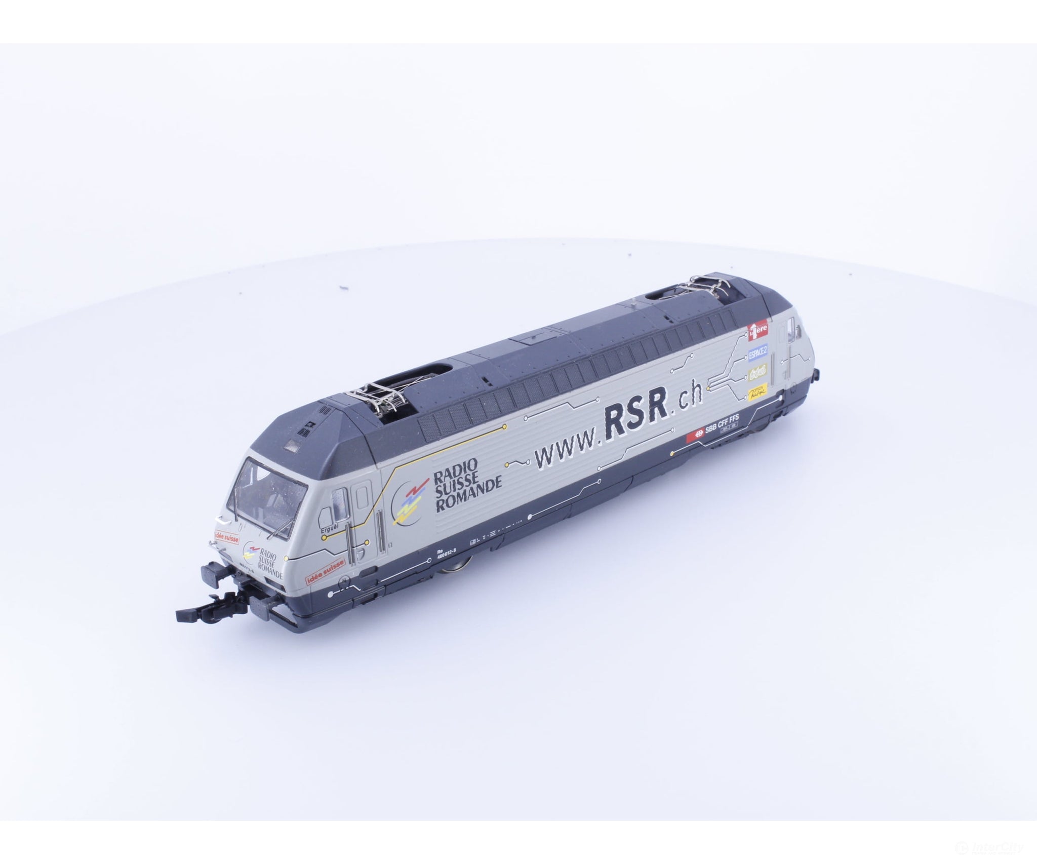 Roco 43655DRS HO SBB-CFF-FFS Re 460 Radio Suisse Romande E-Lok 012-8 DCC European Locomotives