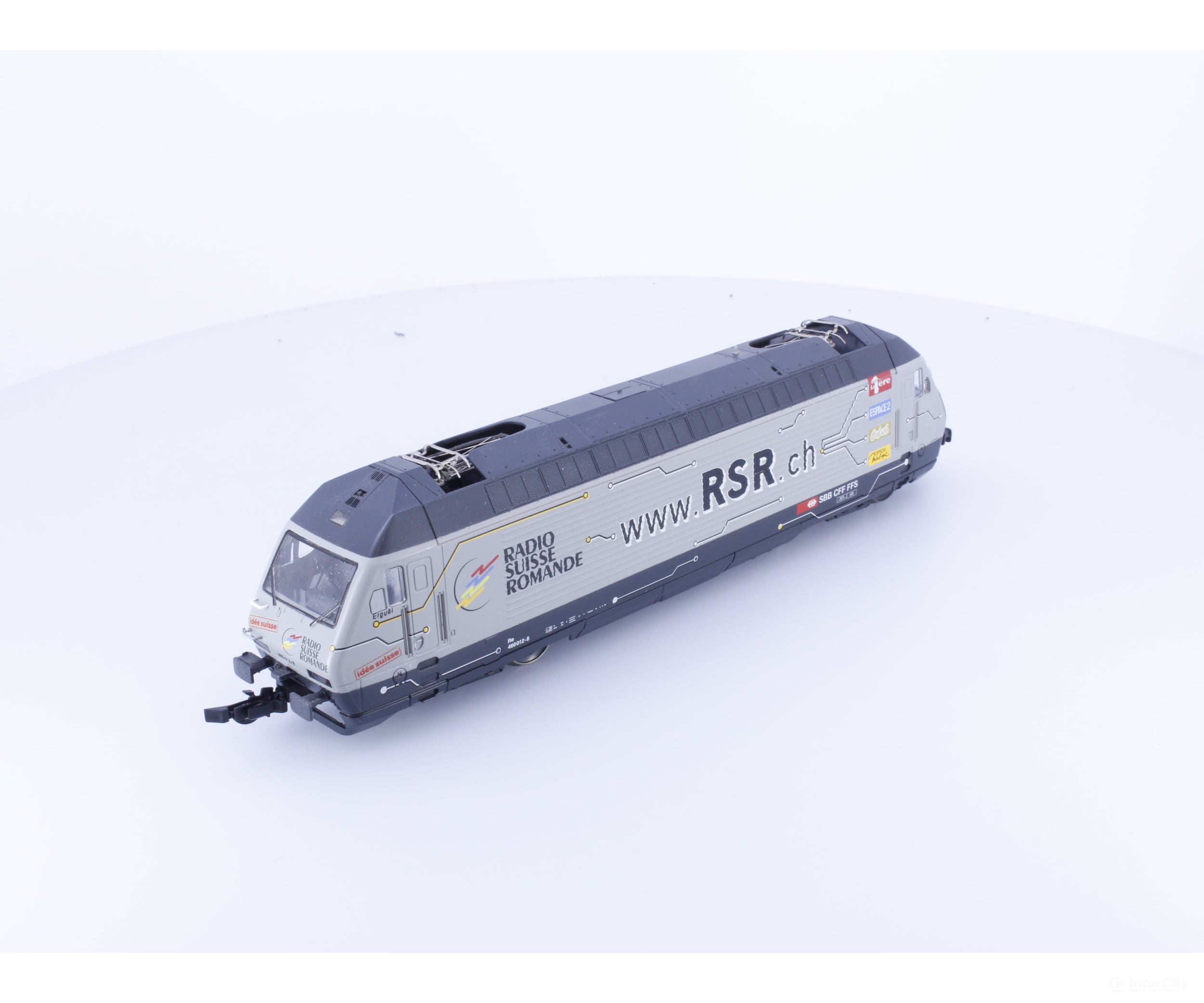 Roco 43655DRS HO SBB-CFF-FFS Re 460 Radio Suisse Romande E-Lok 012-8 DCC European Locomotives