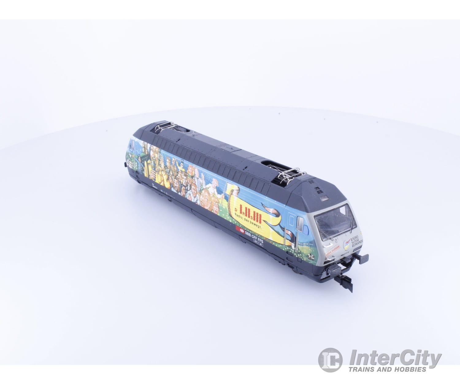 Roco 43655DRS HO SBB-CFF-FFS Re 460 Radio Suisse Romande E-Lok 012-8 DCC European Locomotives