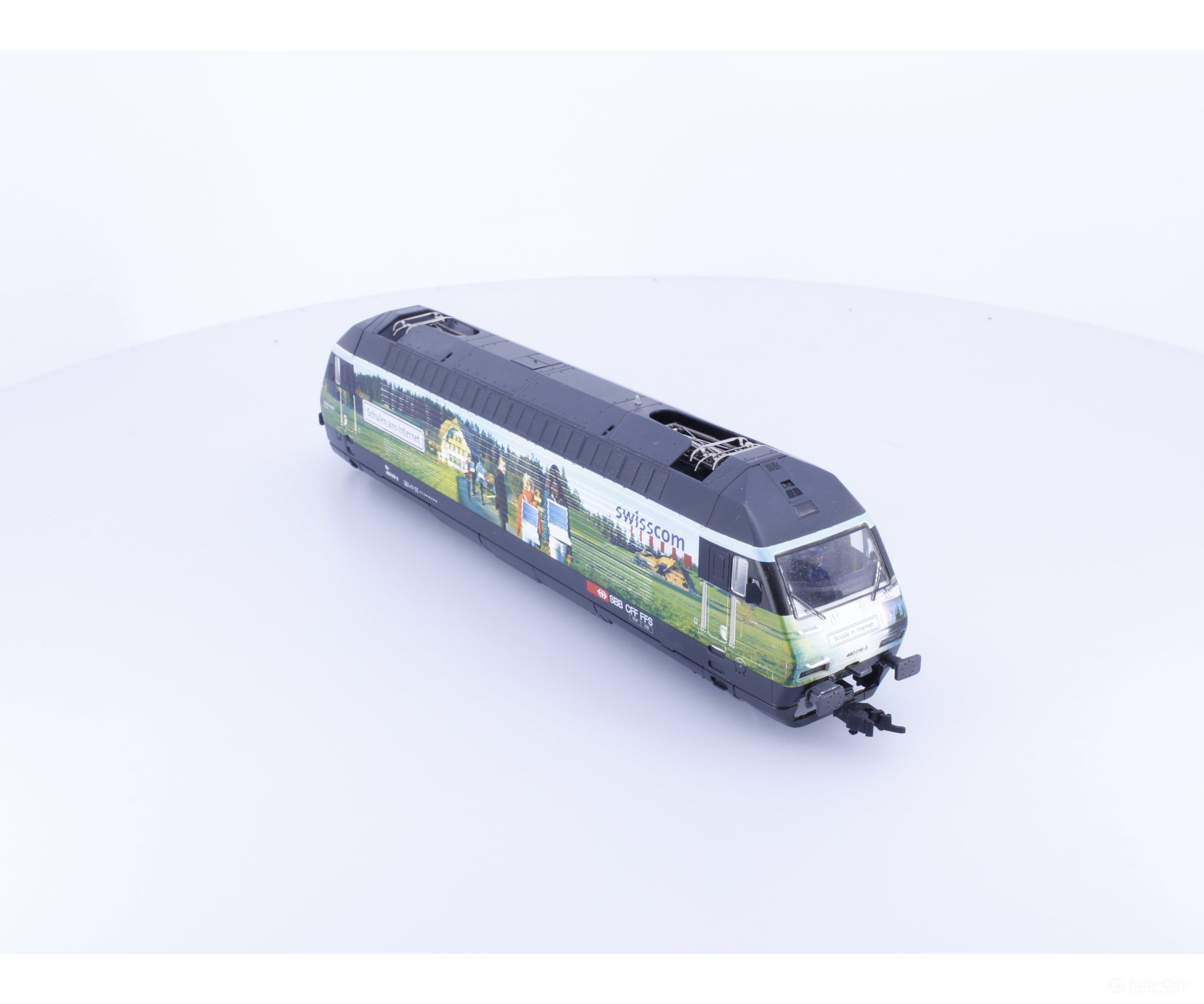 Roco 43656.10 HO SBB-CFF-FFS RE 465 Swisscom Internet a L’ecole E-Lok 019-3 DCC European Locomotives