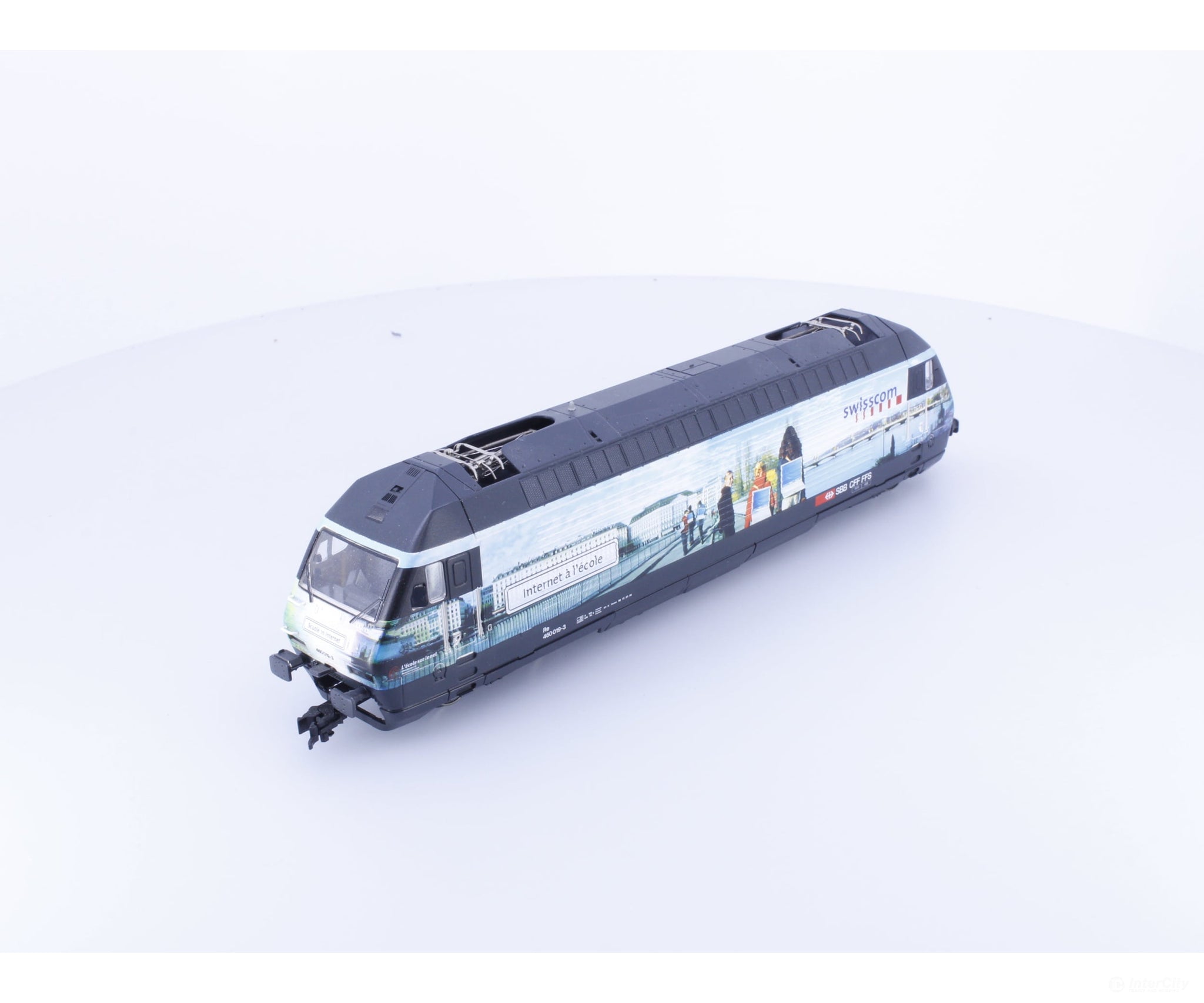 Roco 43656.10 HO SBB-CFF-FFS RE 465 Swisscom Internet a L’ecole E-Lok 019-3 DCC European Locomotives