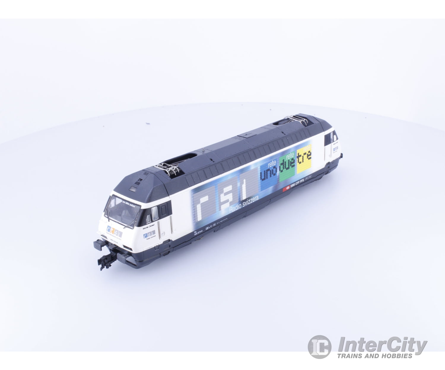 Roco 43656TSI HO SBB-CFF-FFS Re 460 RSI Radio Svizzera E-Lok 073-0 DCC European Locomotives