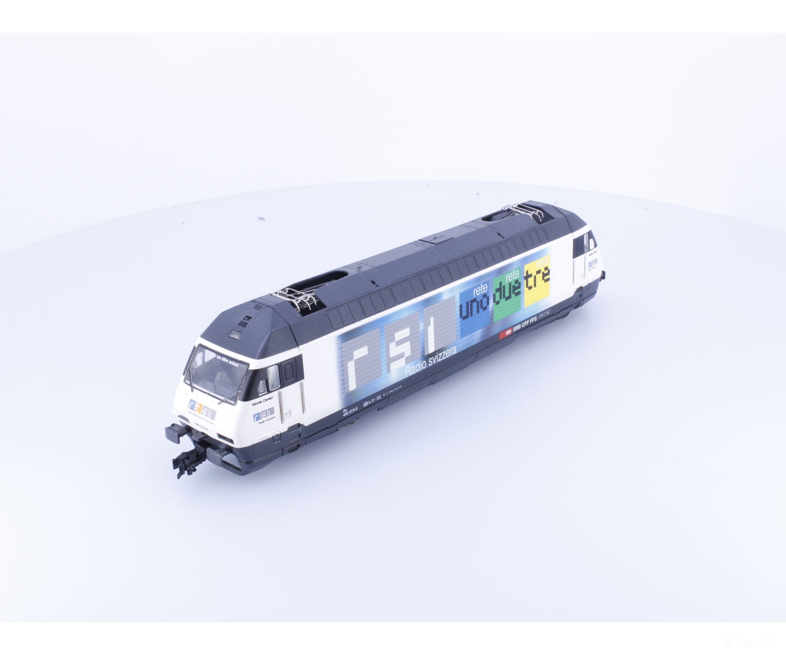 Roco 43656TSI HO SBB-CFF-FFS Re 460 RSI Radio Svizzera E-Lok 073-0 DCC European Locomotives