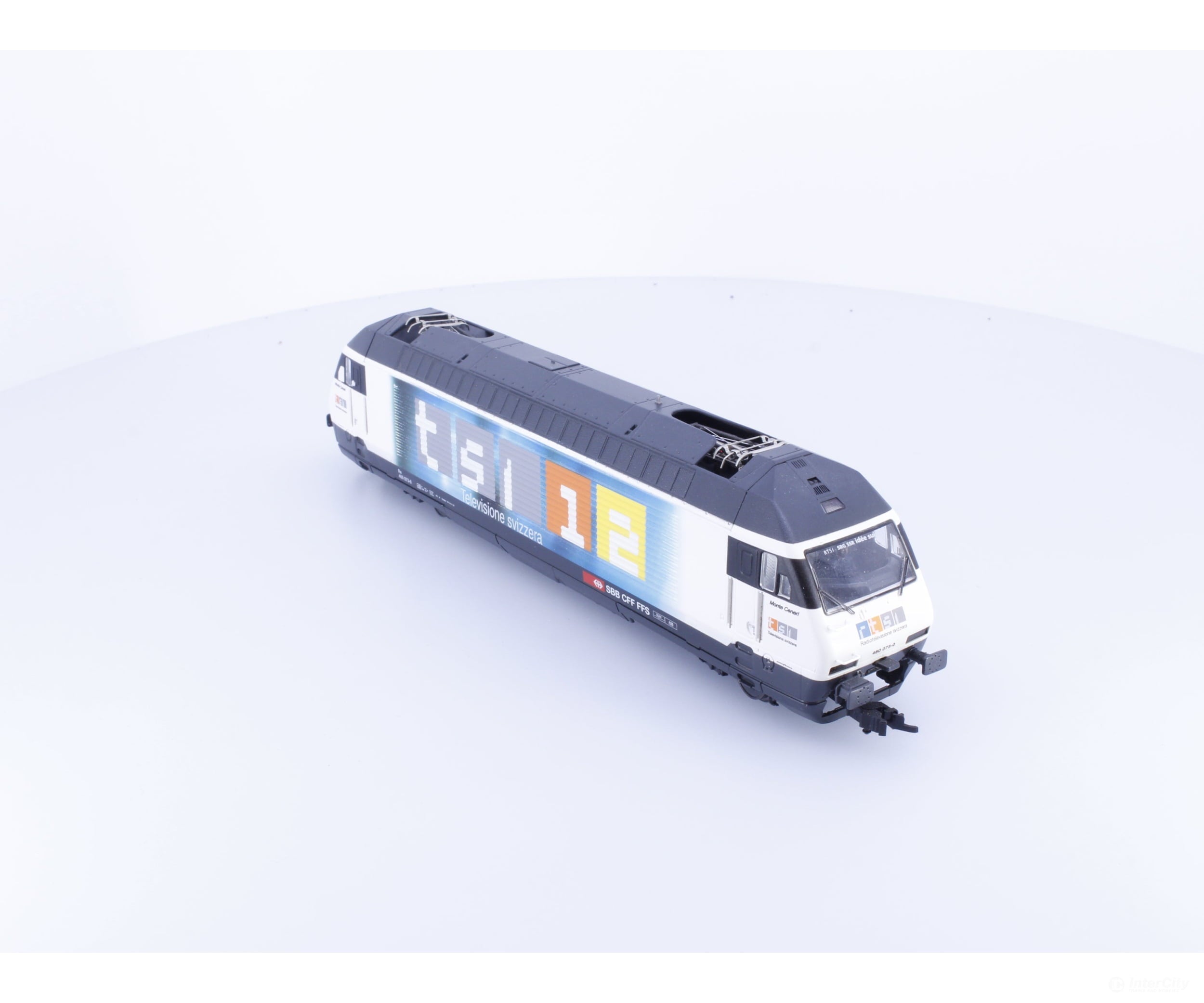 Roco 43656TSI HO SBB-CFF-FFS Re 460 RSI Radio Svizzera E-Lok 073-0 DCC European Locomotives