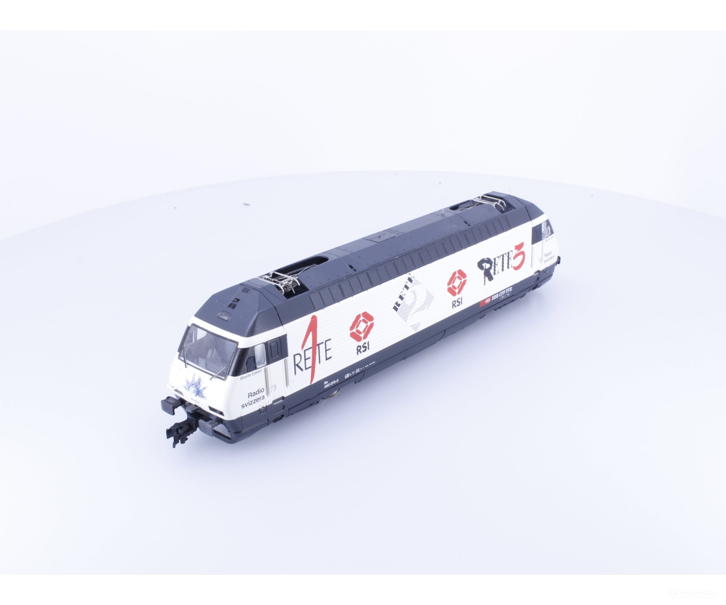 Roco 43753 HO SBB-CFF-FFS RE 460 Radio Svizzera RSI RETE 1,2,3 E-Lok 073-0 DCC European Locomotives
