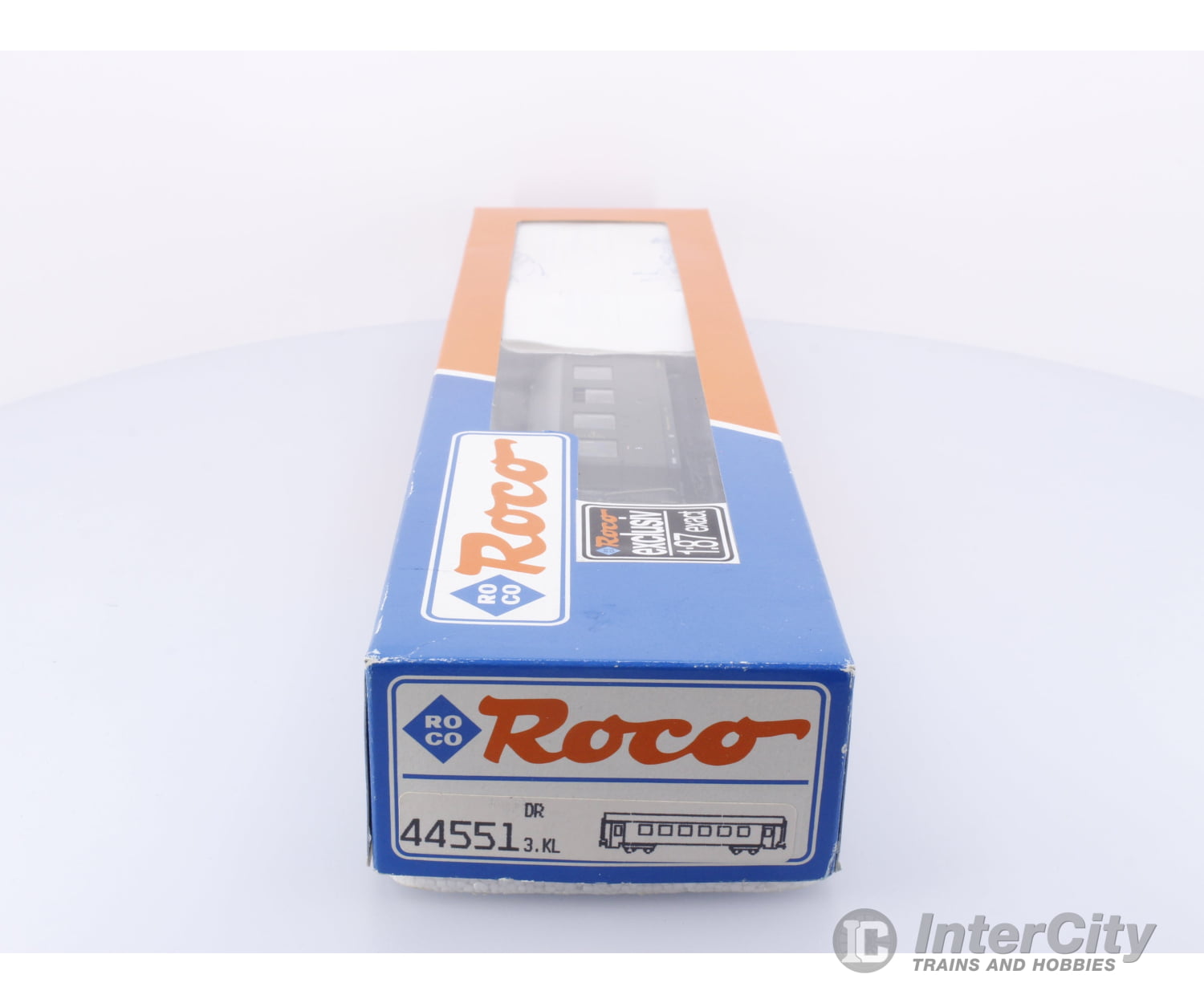 Roco 44551 HO DR 3rd Class Passenger Car 73632 European Passenger Cars