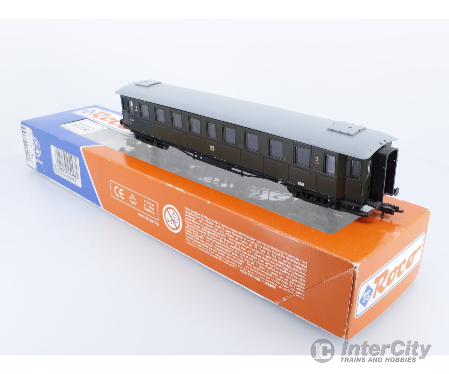 Roco 45498 Dr 2Nd Class Passenger Wagon European Cars