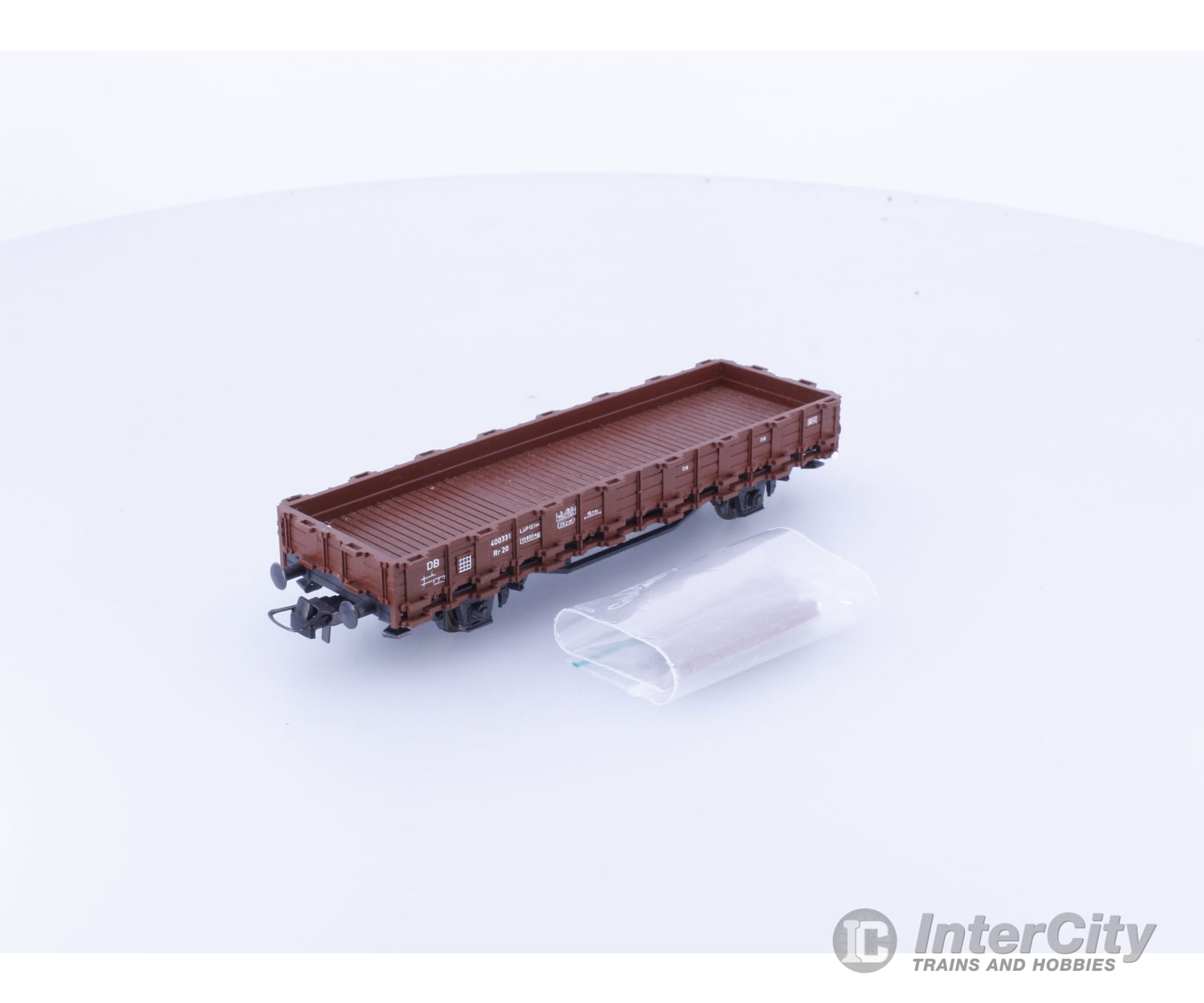 Roco 46031 HO DB Low Side Flat Car 400331 European Freight Cars