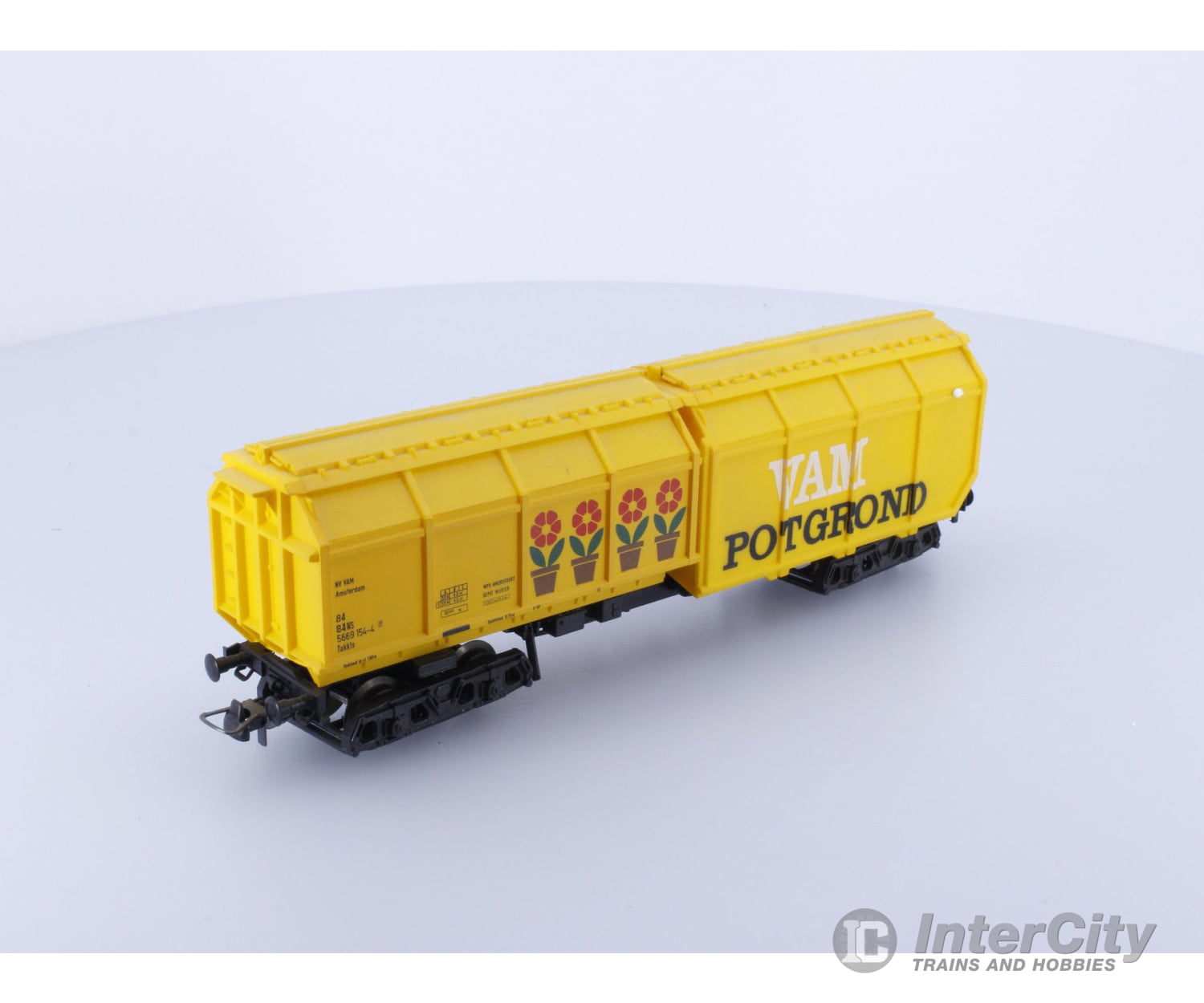 Roco 46227 Ho Ns Compostwagen Vam Recycling Potgrond 5669 154-4 European Freight Cars