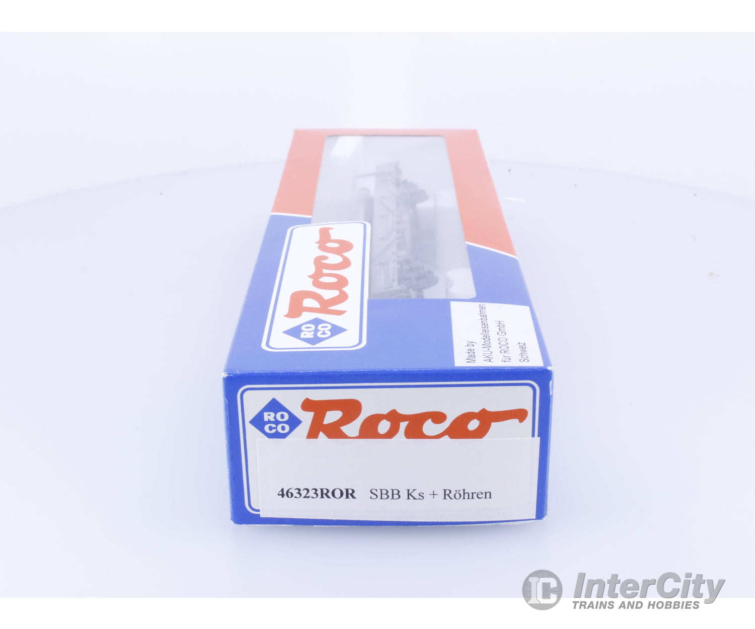 Roco 46323 HO SBB-CFF-FFS Rungenwagen Flachwagen mit 8 Rohren 615-5 European Freight Cars