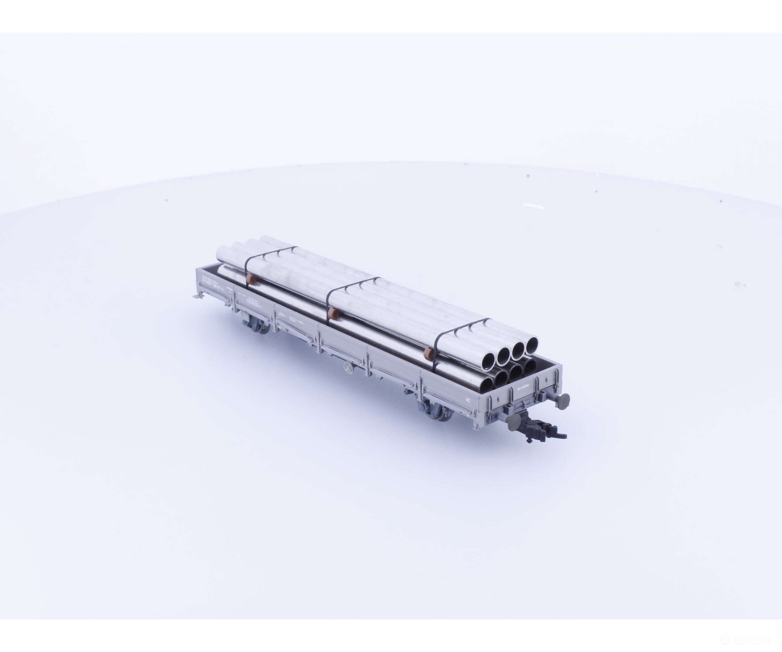 Roco 46323 HO SBB-CFF-FFS Rungenwagen Flachwagen mit 8 Rohren 615-5 European Freight Cars