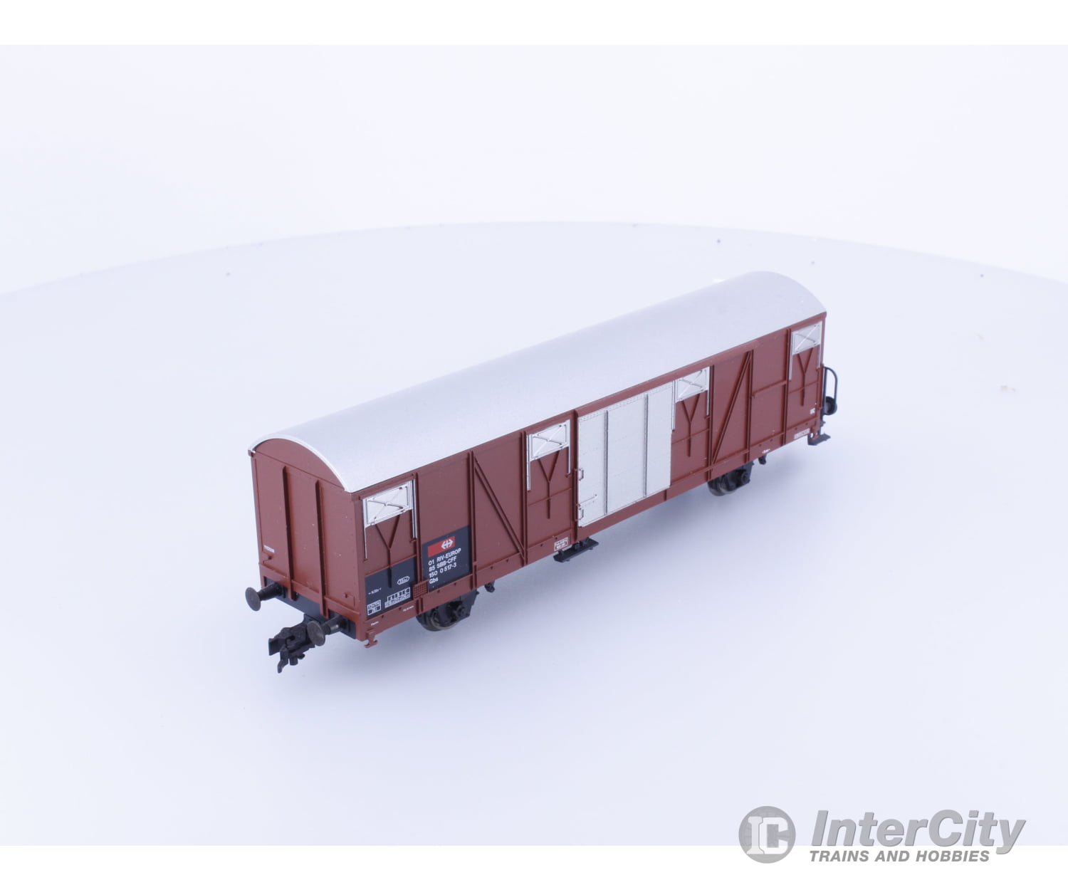 Roco 46747 HO SBB-CFF-FFS Schiebewandwagen 517-3 European Freight Cars