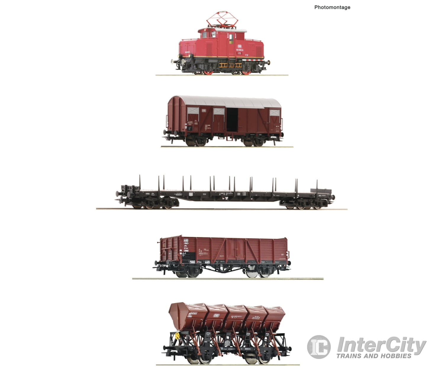 Roco 5500003 Ho 5-Piece Set: ’Oberammergau’ Db Zugset