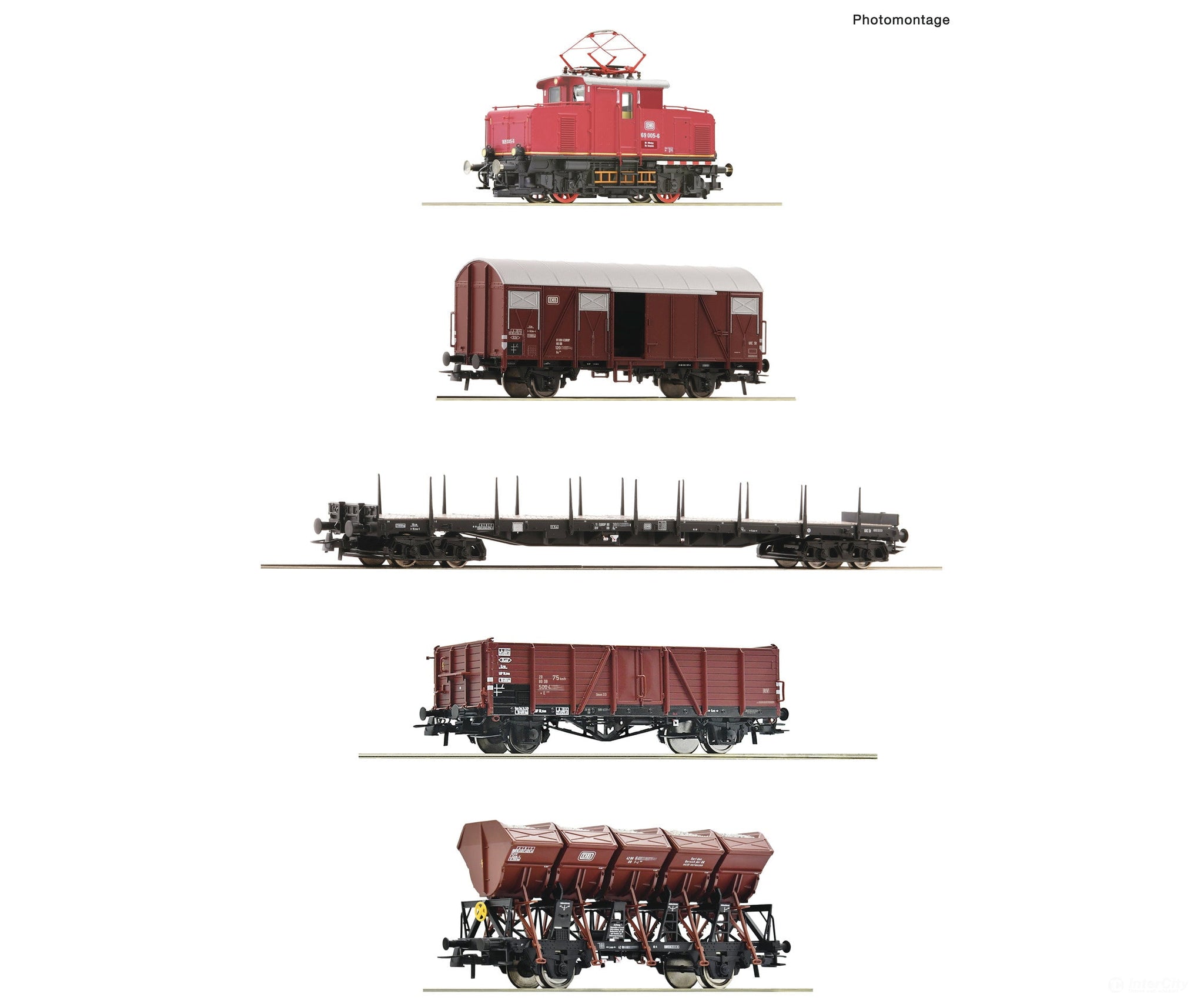 Roco 5510003 Ho 5-Piece Set: ’Oberammergau’ Db Zugset