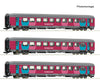 Roco 6200025 Ho 3-Piece Set 2: Corail Coach Sncf European Passenger Cars