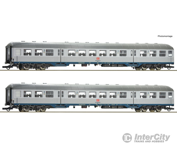 Roco 6200035 Ho 2-Piece Set 2: Commuter Coaches Db Ag Era 5 European Passenger Cars