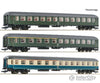 Roco 6200053 Ho 3-Piece Set 3: D 377 “Hispania-Express” Db Era 4 (Dc) European Passenger Cars