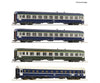 Roco 6200080 Ho 4-Piece Set 4: ’Arlberg-Express’ Sncf European Passenger Cars