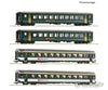 Roco 6200091 Ho 4 Piece Set (2): ’Ir 1617’’ Sbb European Passenger Cars