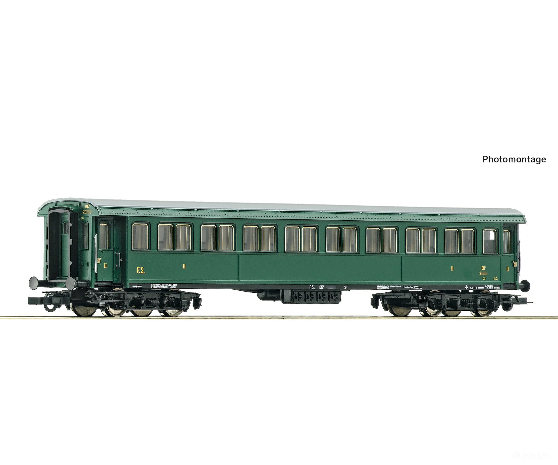 Roco 6200093 Ho 2Nd Class Coach Fs European Passenger Cars