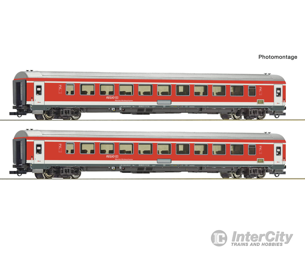 Roco 6200097 Ho 2 Piece Set (2): Munich-Nuremberg Express Db Ag European Passenger Cars