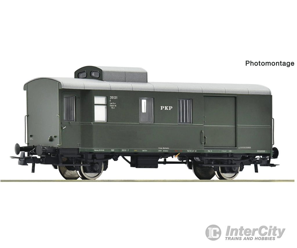 Roco 6200101 Ho Goods Train Luggage Coach Pkp European Freight Cars