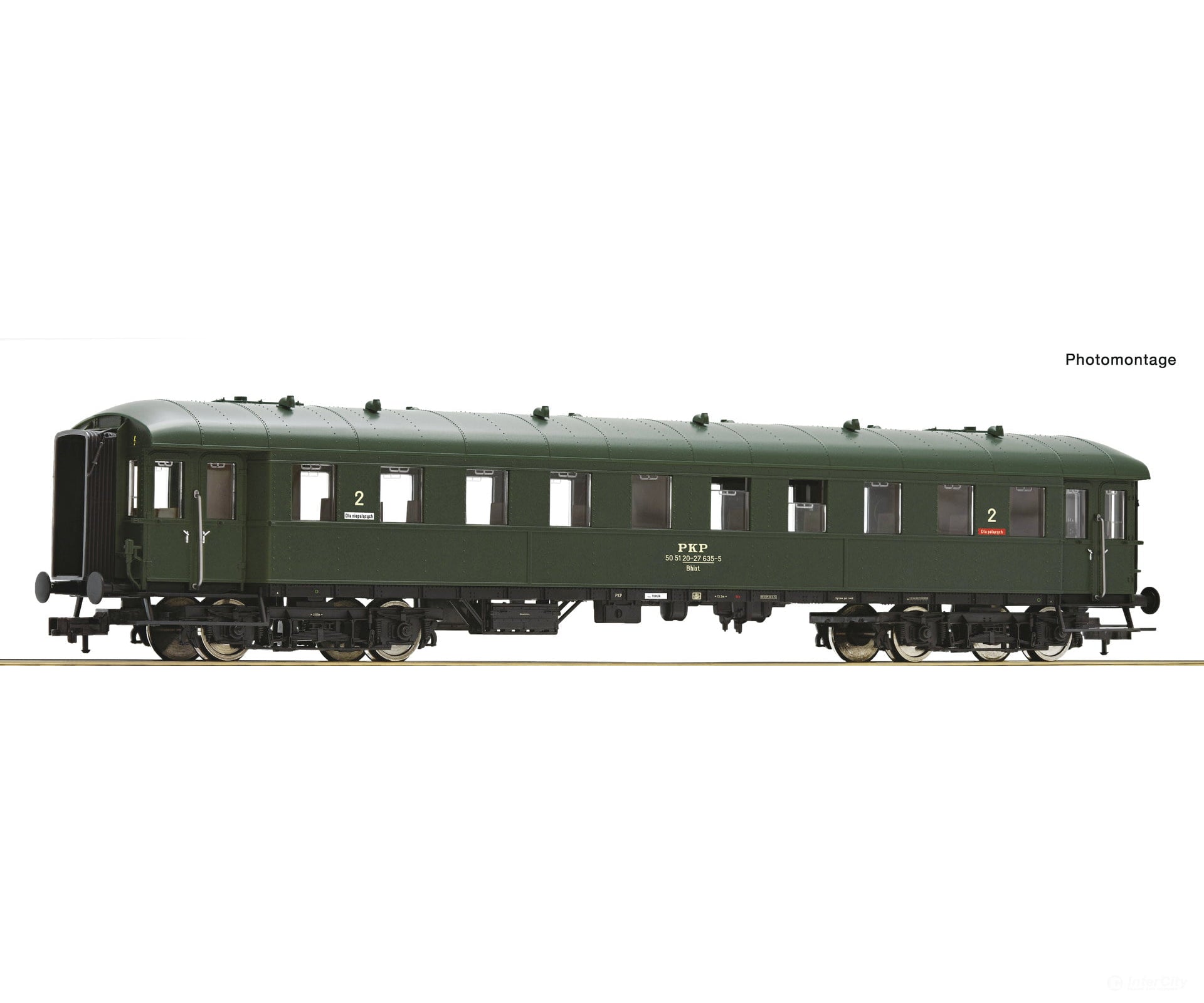 Roco 6200113 Ho 2Nd Class Coach Pkp European Passenger Cars