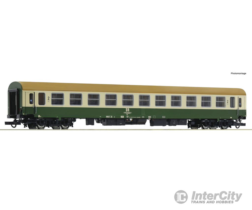 Roco 6200116 Ho 2Nd Class Express Train Coach Dr European Passenger Cars