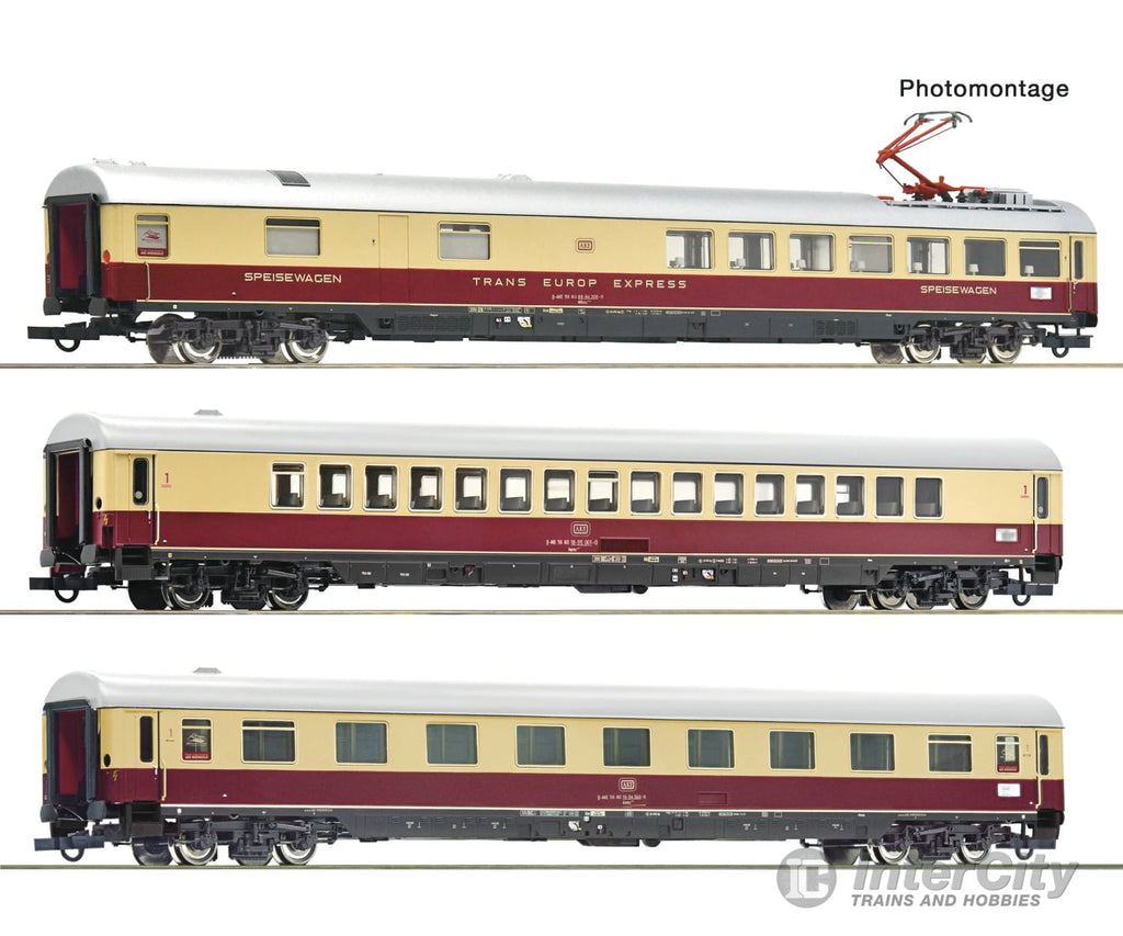 Roco 6200121 Ho 3 Piece Set (2): ’Rheingold’ Ake European Passenger Cars