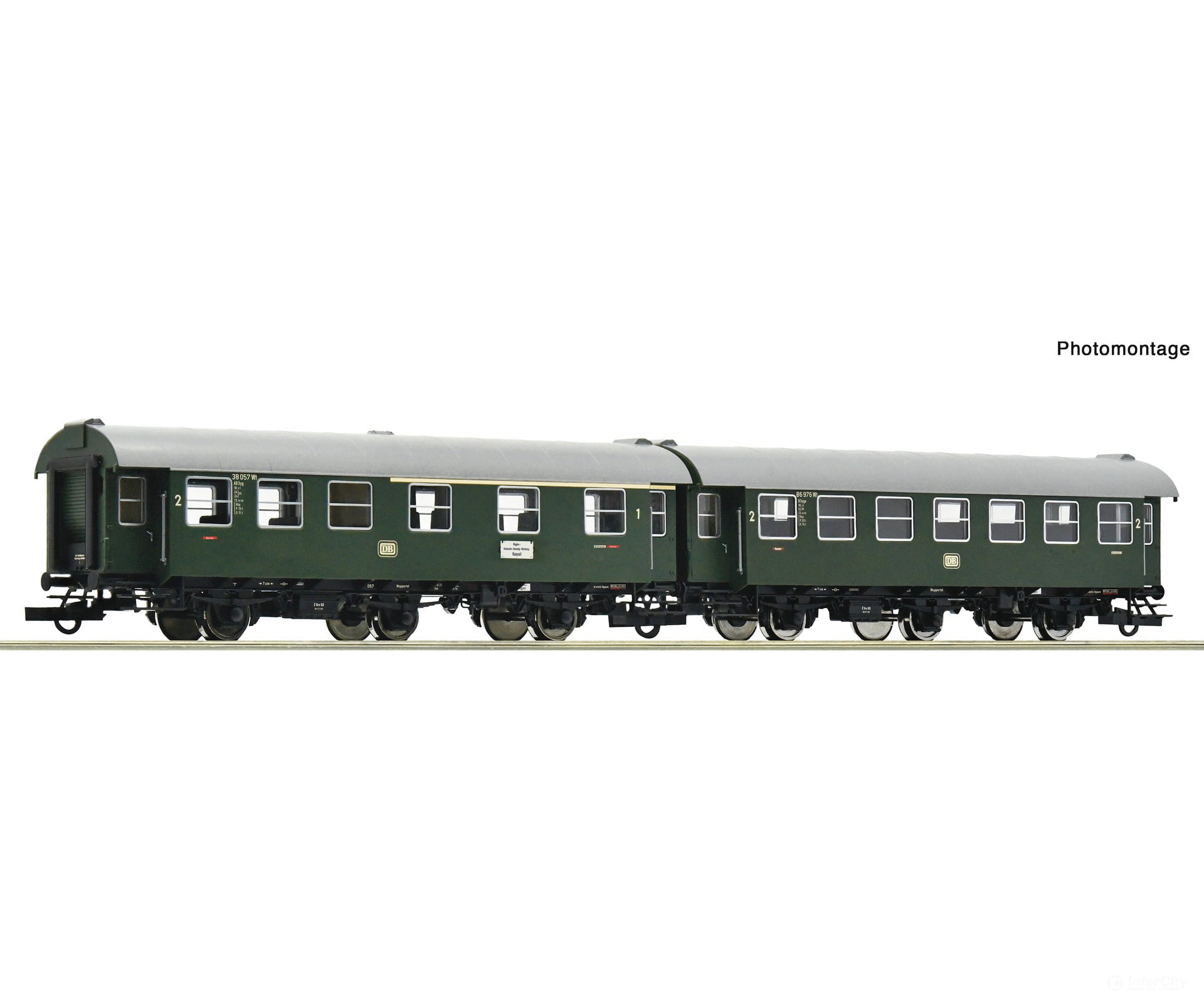 Roco 6200123 Ho 2 Piece Set (1): Conversion Coaches Db European Passenger Cars