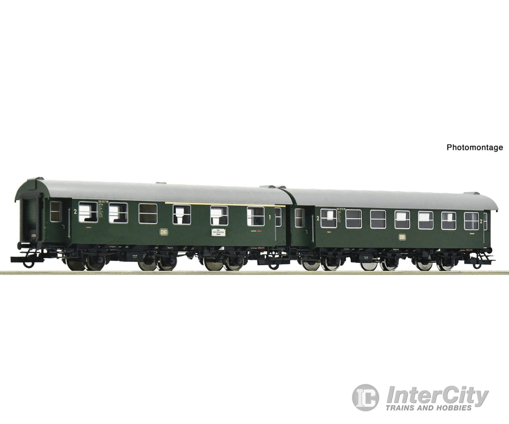 Roco 6200123 Ho 2 Piece Set (1): Conversion Coaches Db European Passenger Cars