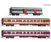 Roco 6200127 Ho 3 Piece Set (1): Express Train ’D 704’’ Öbb European Passenger Cars