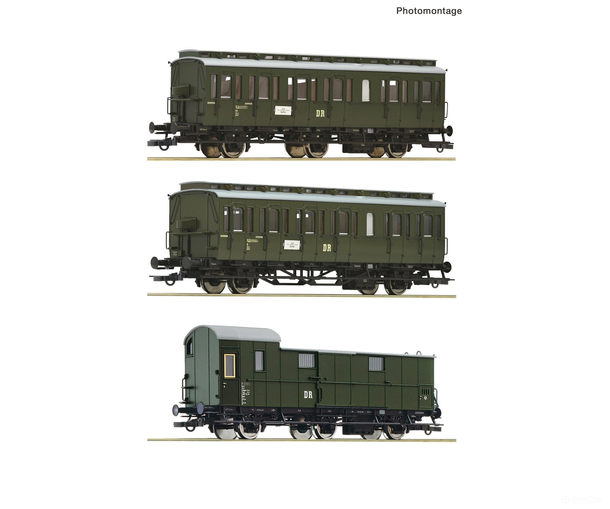 Roco 6200130 Ho 3 Piece Set (1): Branch Line Train Dr European Freight Cars