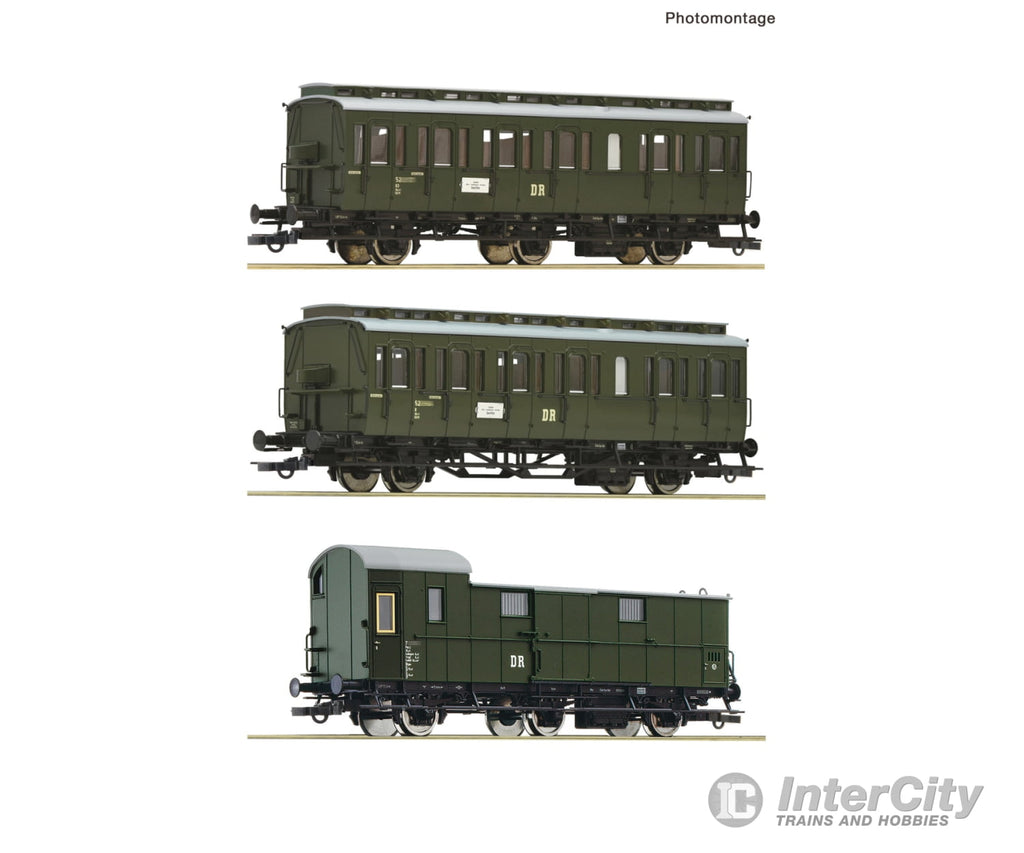 Roco 6200130 Ho 3 Piece Set (1): Branch Line Train Dr European Freight Cars