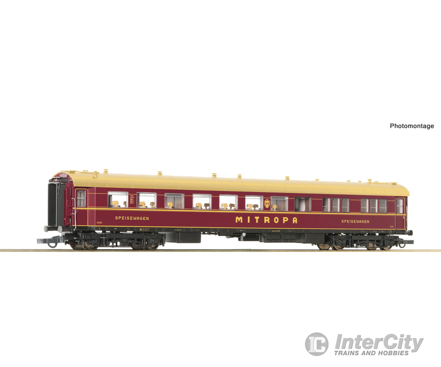 Roco 6200137 Ho Dining Coach Mitropa European Passenger Cars