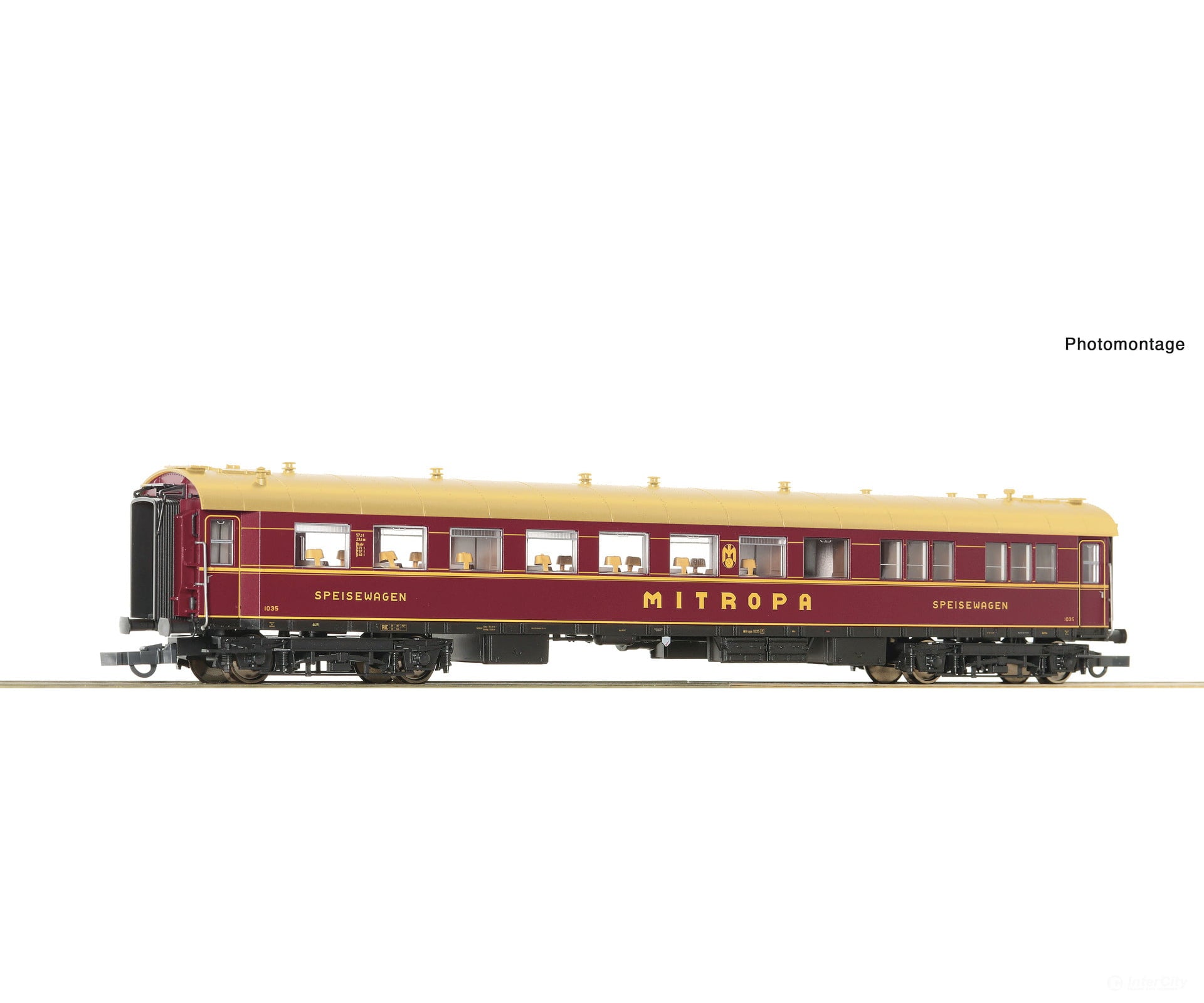 Roco 6200137 Ho Dining Coach Mitropa European Passenger Cars