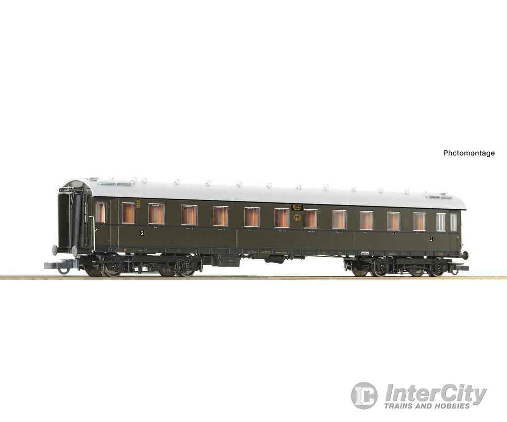 Roco 6200138 Ho 3Rd Class Standard Express Train Coach Drg European Passenger Cars