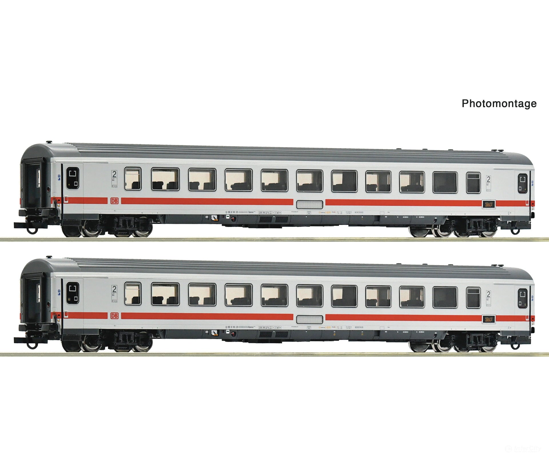 Roco 6200155 Ho 2 Piece Set (3): ’Ic 2310’’ Db Ag European Passenger Cars